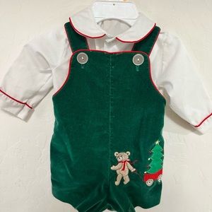 Velvet Holiday overall set